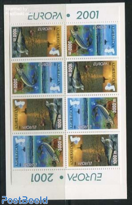 Europa, Water booklet