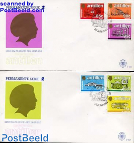 Definitives FDC (2 envelopes)