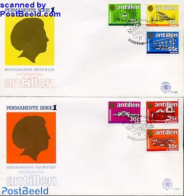 Definitives FDC (2 envelopes)