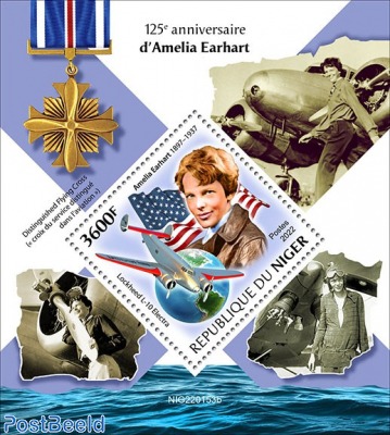 125th anniversary of Amelia Earhart