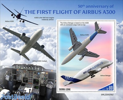50th anniversary of the first flight of the Airbus A300