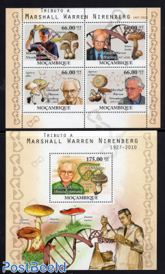 Marshall Nirenberg, Mushrooms 2 s/s
